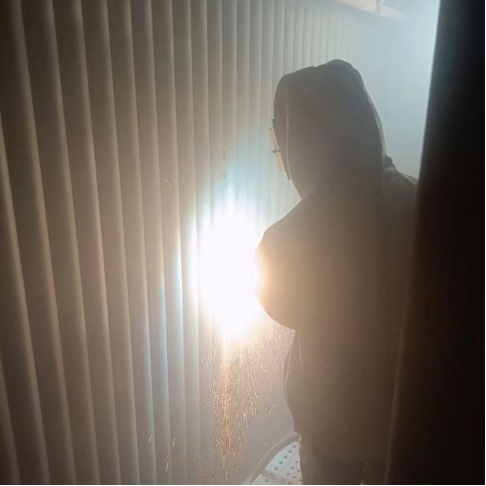 海南锅炉现场超音速喷涂施工